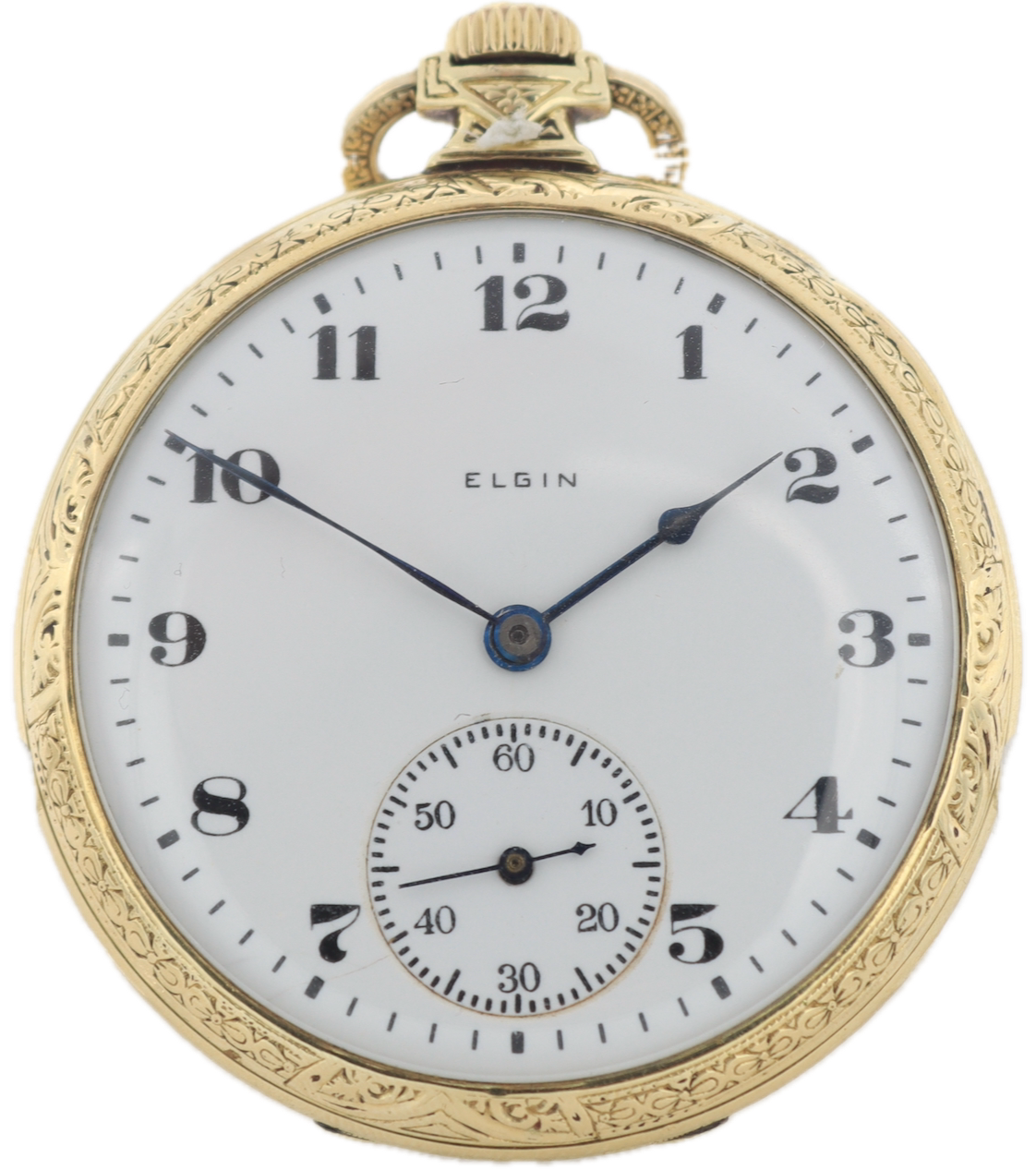 Elgin Hand Engraved Case 1918
