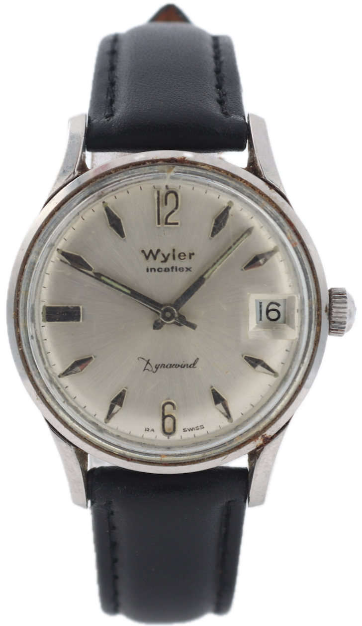 Wyler Dynawind Sunburst Dial