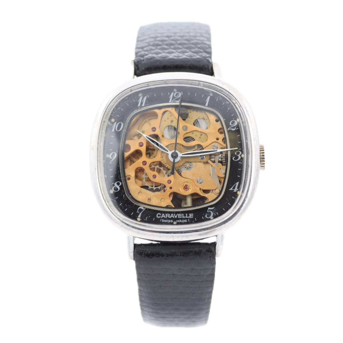 Caravelle Skeleton Dial 1978