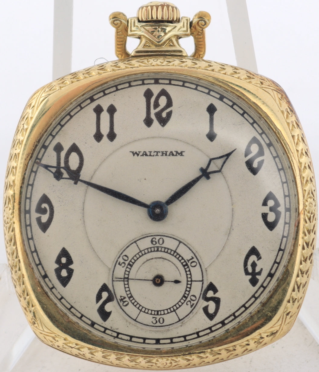 Waltham Pinstriped Cushion 1929