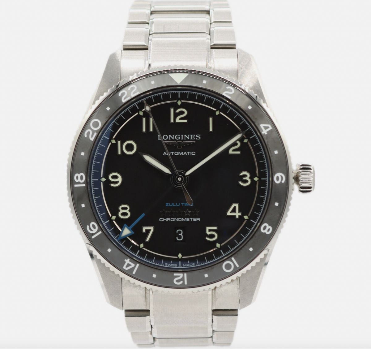 Longines Spirit Zulu Time L38124536
