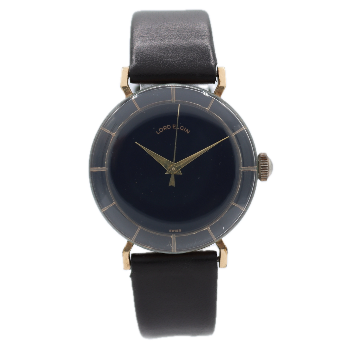 Lord Elgin Black Dial 9809