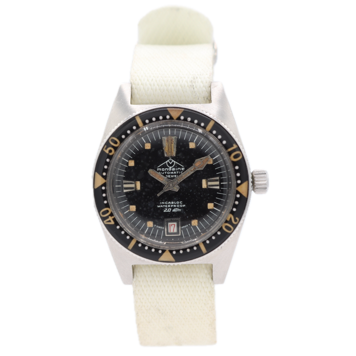 Mondaine Diver Style c56/02648 White Nylon