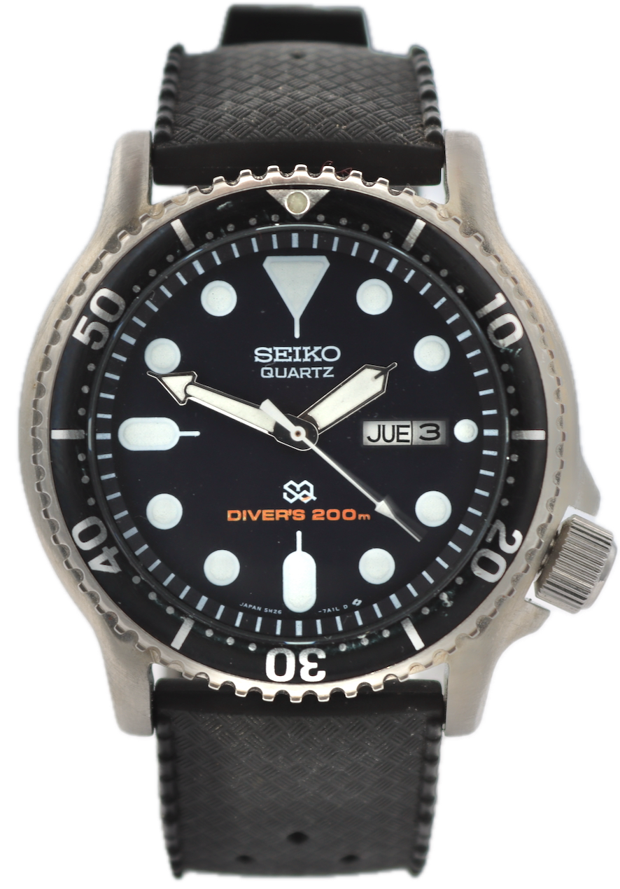 Seiko SQ Scuba Diver 5H26-7A10 1988