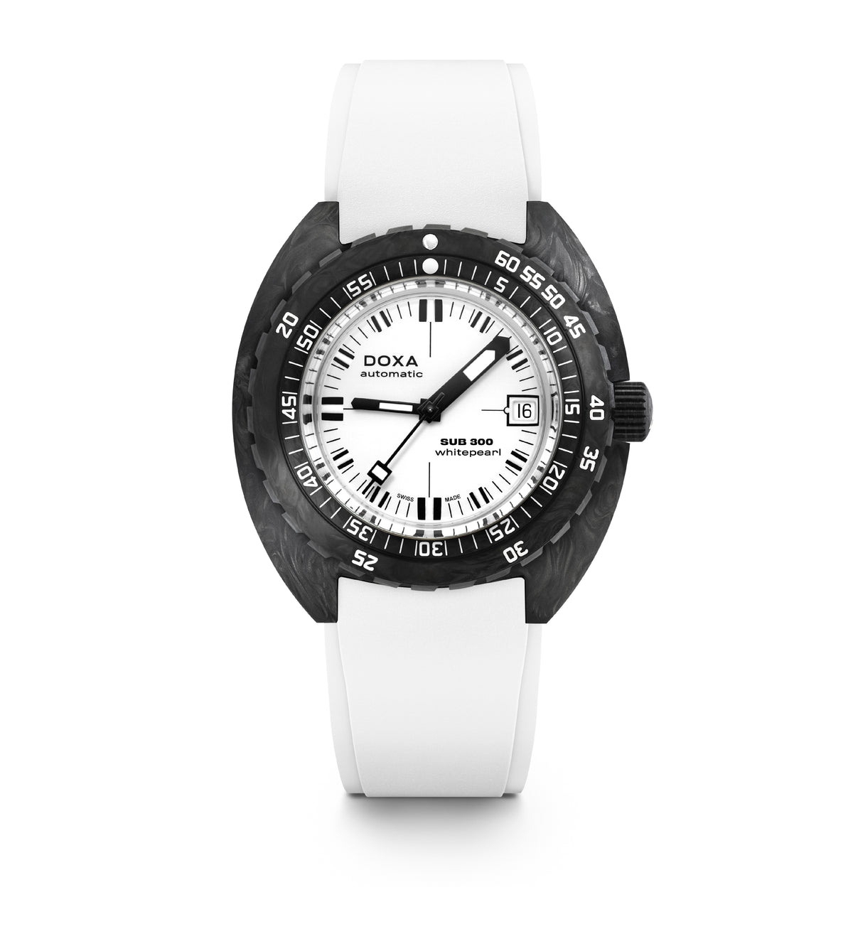 Doxa Sub 300 Carbon Whitepearl 822.70.011.23