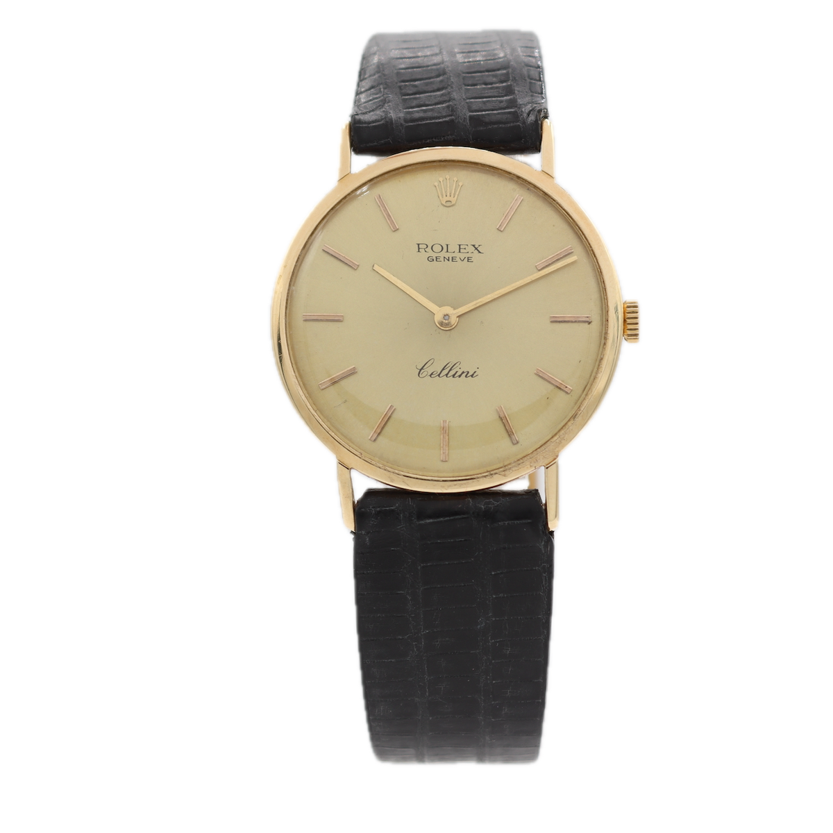 Rolex Champagne Dial 3738 Weigh Gold KT