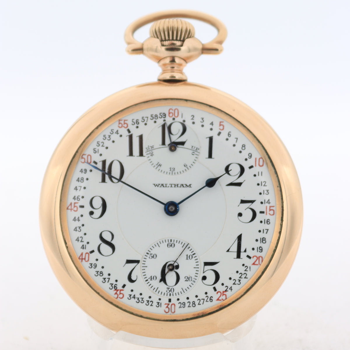 Waltham Shield, Swingout, Power Reserve, Montgomery Dial, & Scaled