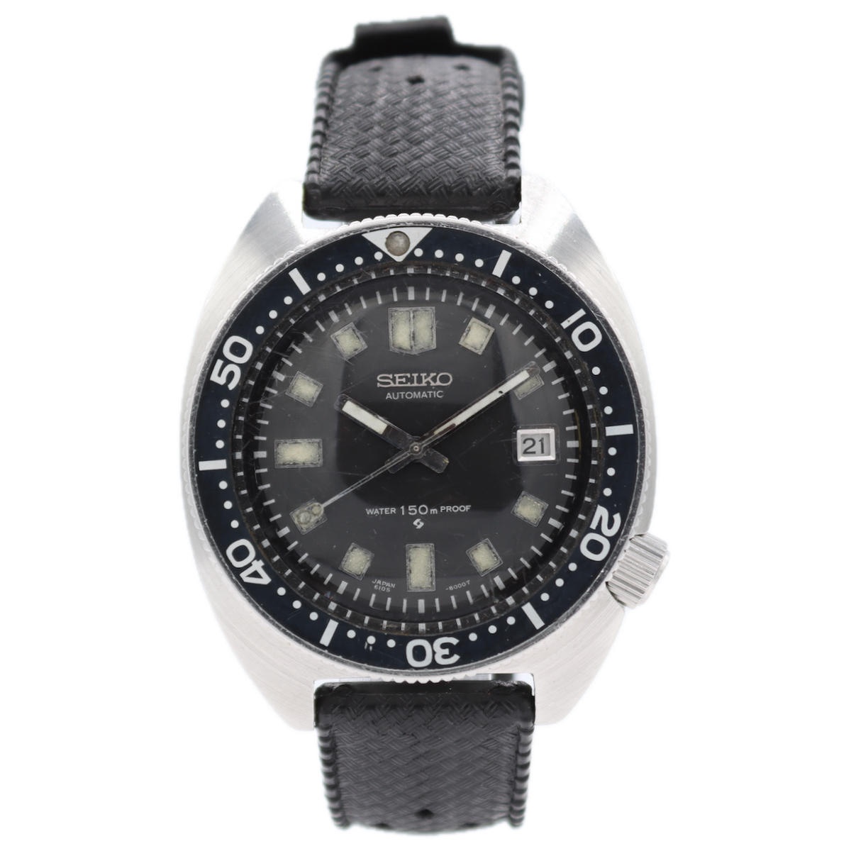 Seiko Slim Willard 6105-8000 Diver Style Band