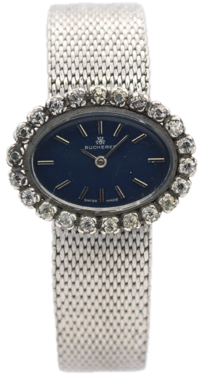 Bucherer Blue & Diamond Saucer