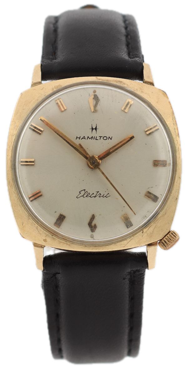 Hamilton Cushion Sunburst Dial