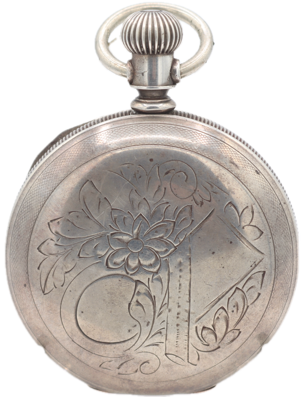 Waltham Coin Edge Gold Hinge 1888