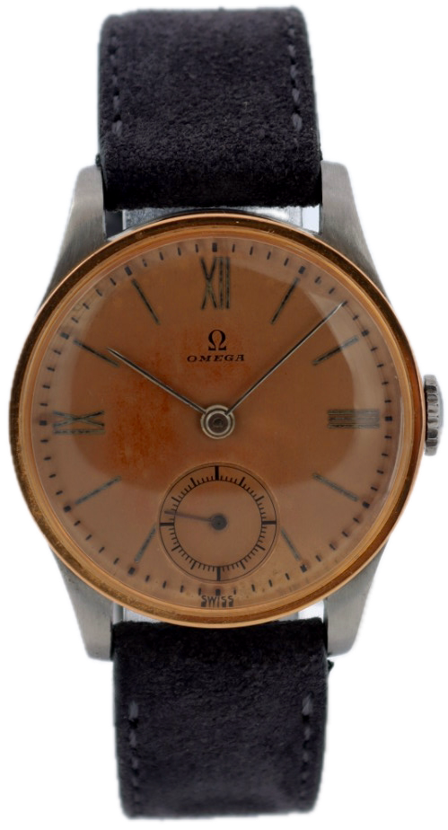 Omega Copper Roman Dial
