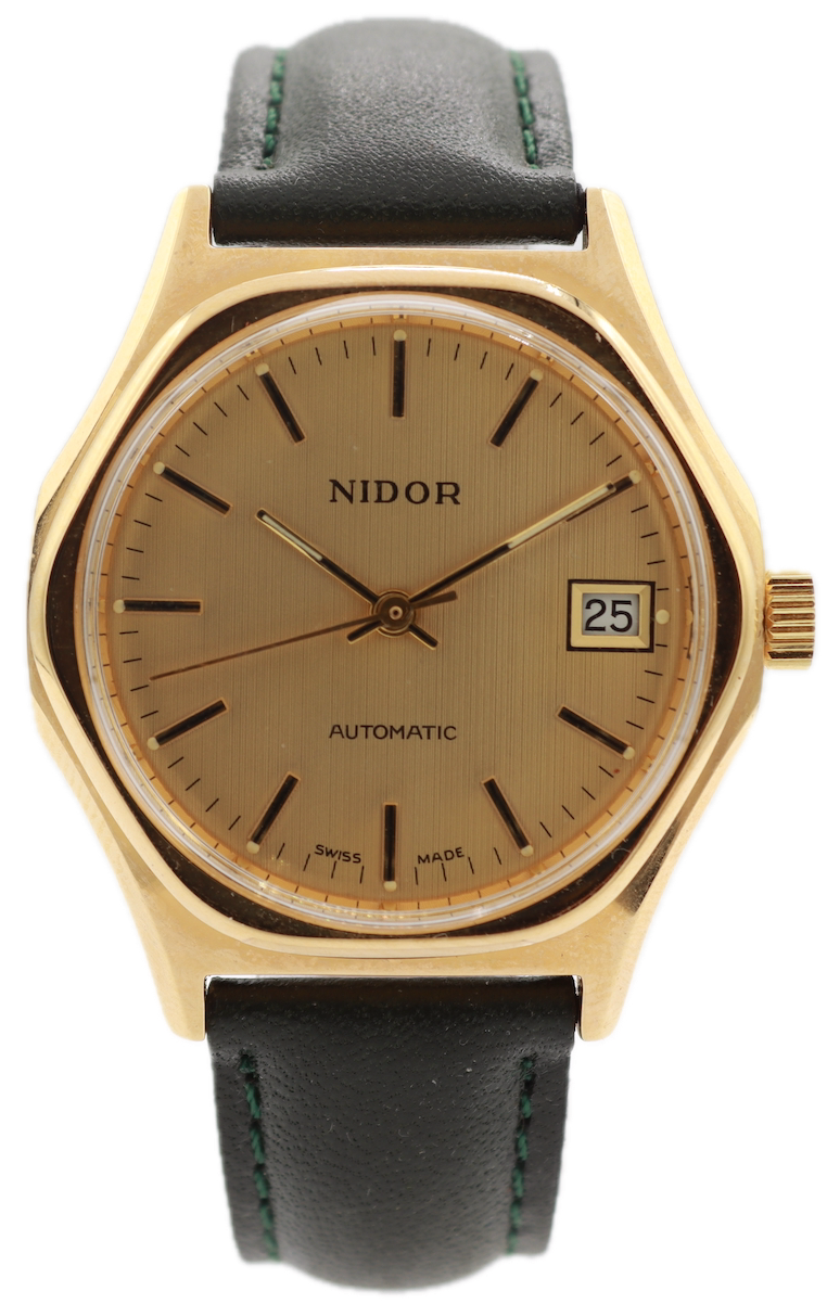 Nidor Hexagonal Brushed Date