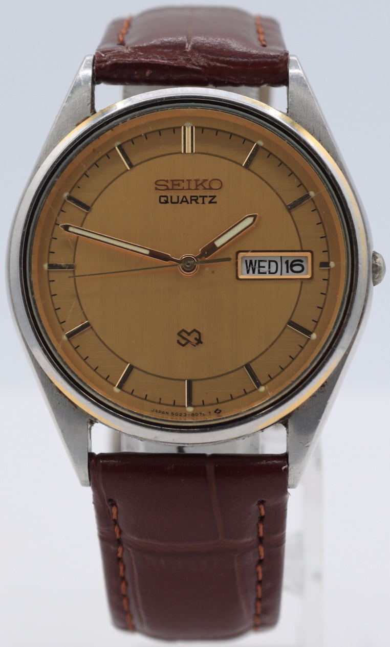 Seiko SQ Day Date 5G23-8059