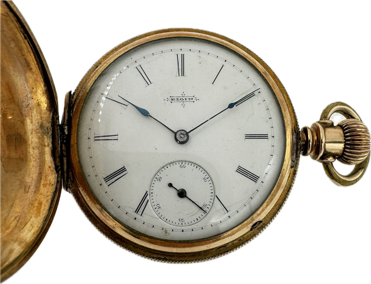 Elgin Fancy Swirl Finish Case