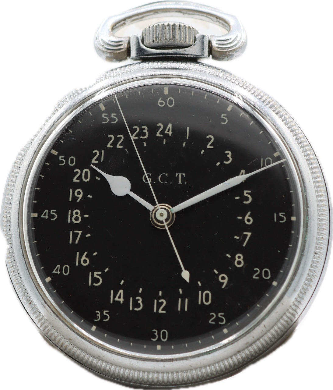 Hamilton 24 Hour Dial G.C.T. Military