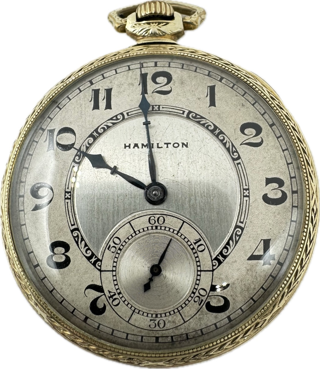 Hamilton Enameled Dial
