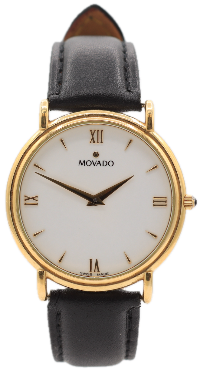 Movado Museum White Dial 87 E4 0885