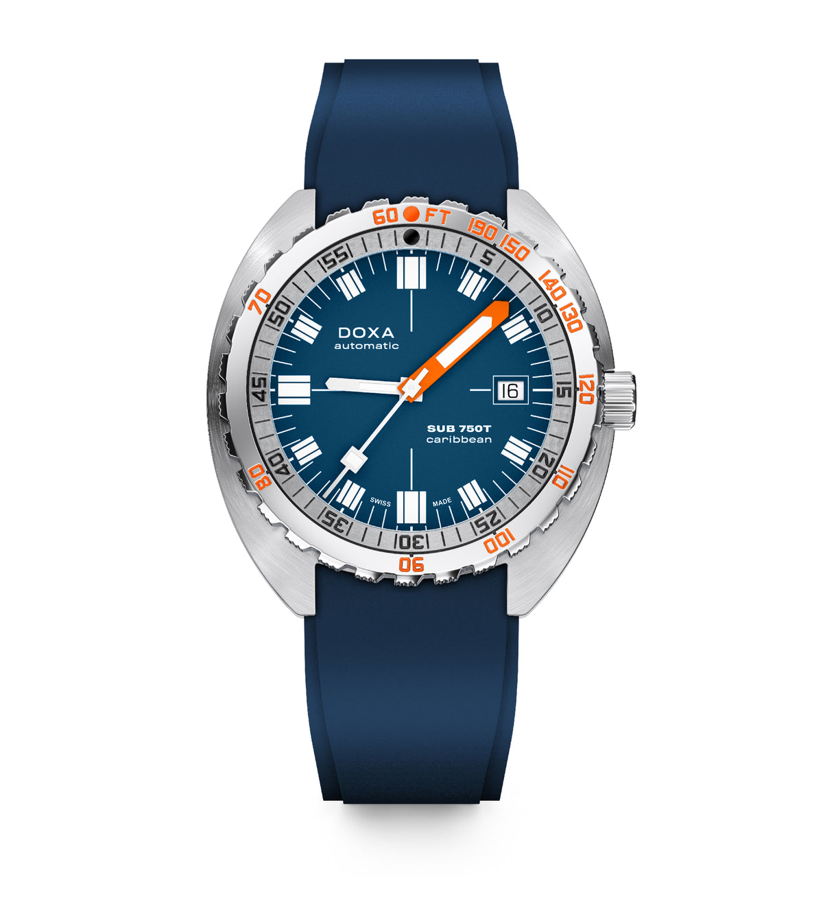 Doxa Sub 750T Caribbean Blue 825.10.201.32