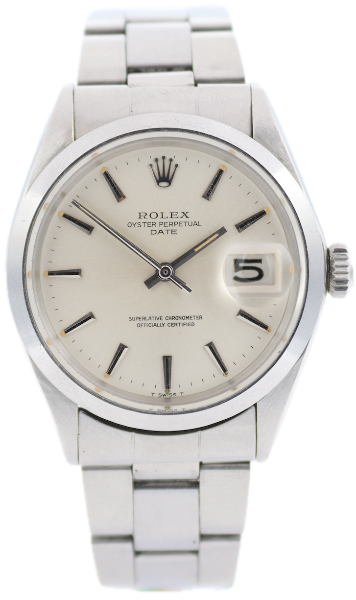 Rolex Silver Date 1500 1970