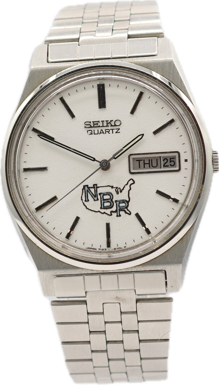 Seiko "NBP" Logo 7123-8439 1981