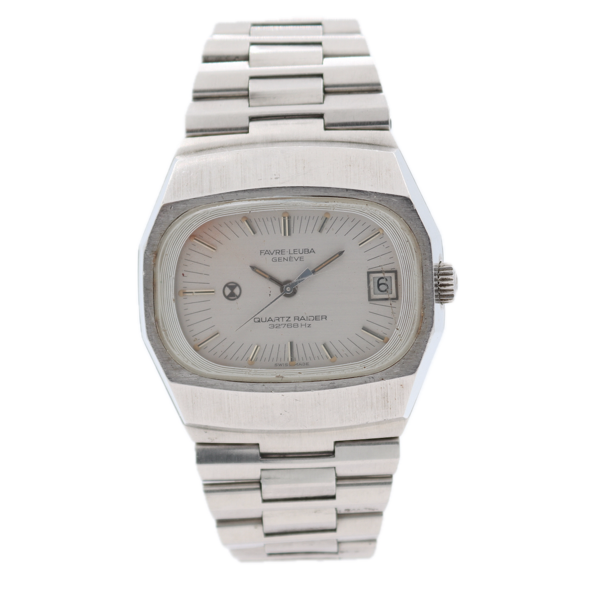 Favre-Leuba Quartz Raider 11033 S.Steel Band
