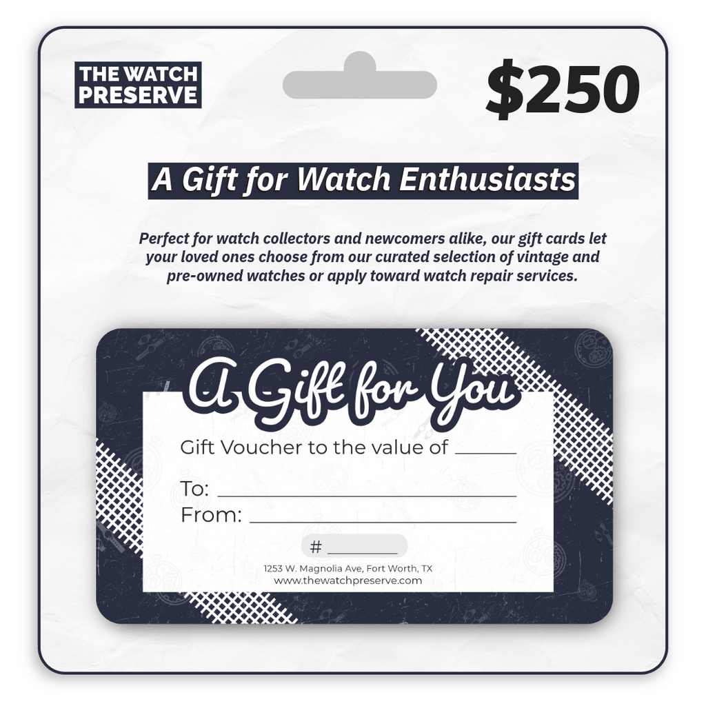 The Watch Preserve Gift Card