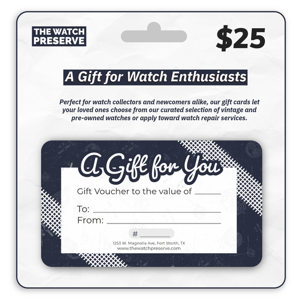 The Watch Preserve Gift Card