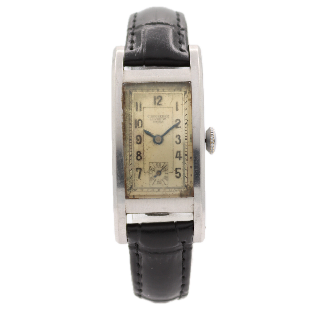 Vintage Bucherer Curved & Rectangular