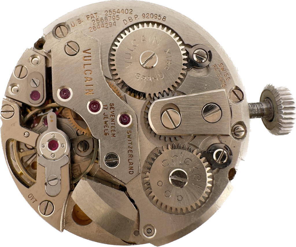 Vintage Vulcain Sensilarm 17Jewel Men Mechanical Alarm Wristwatch