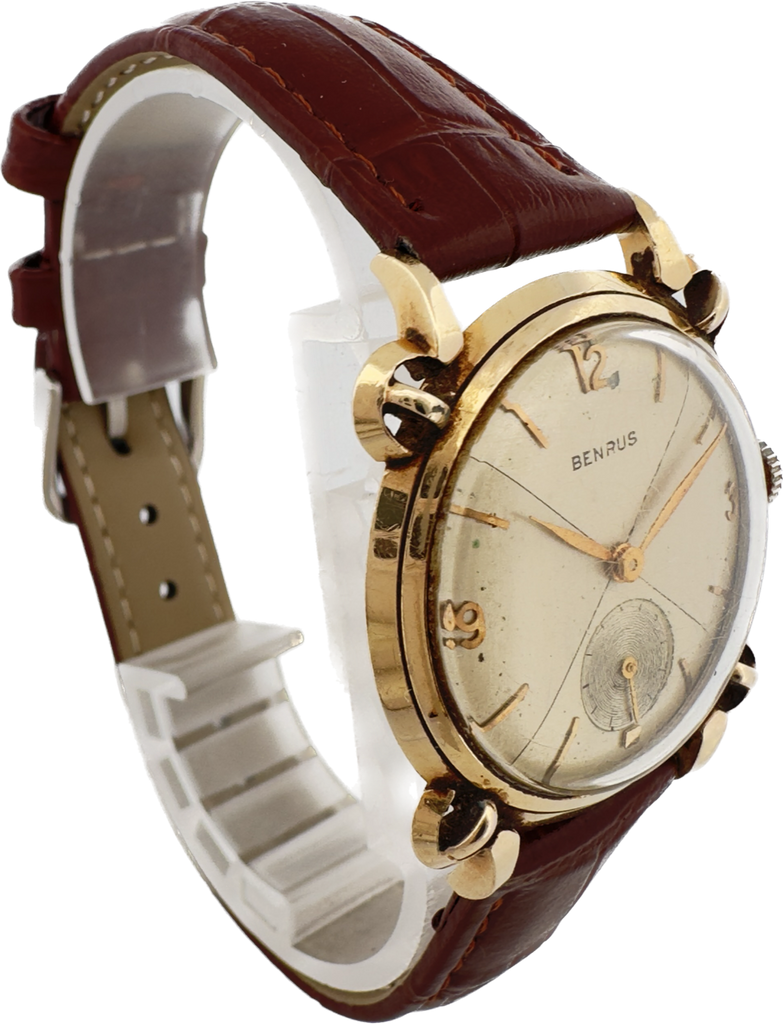 Benrus 14k gold online watch