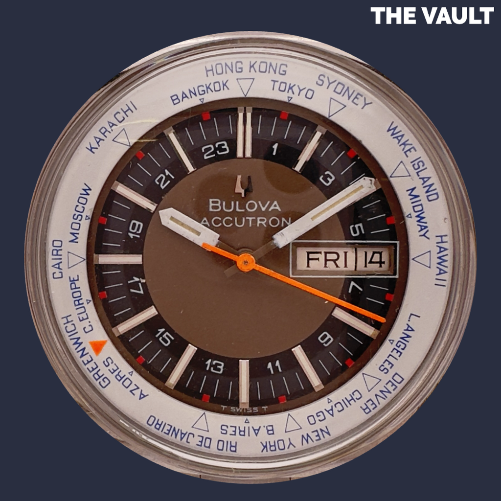 Bulova accutron 2025 world time