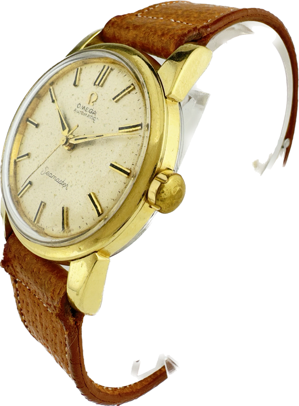 Vintage Omega Seamaster 2846-5SC 17Jewel Men's Automatic Wristwatch 500 Gold Cab