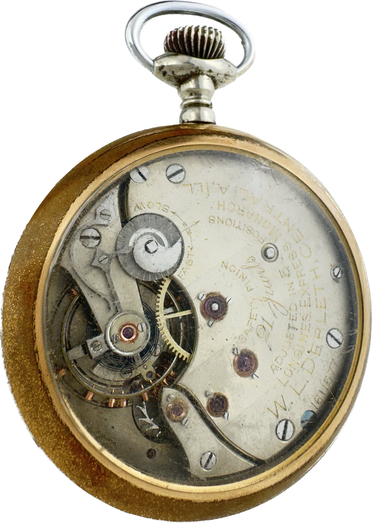 Longines railroad 2025 pocket watch