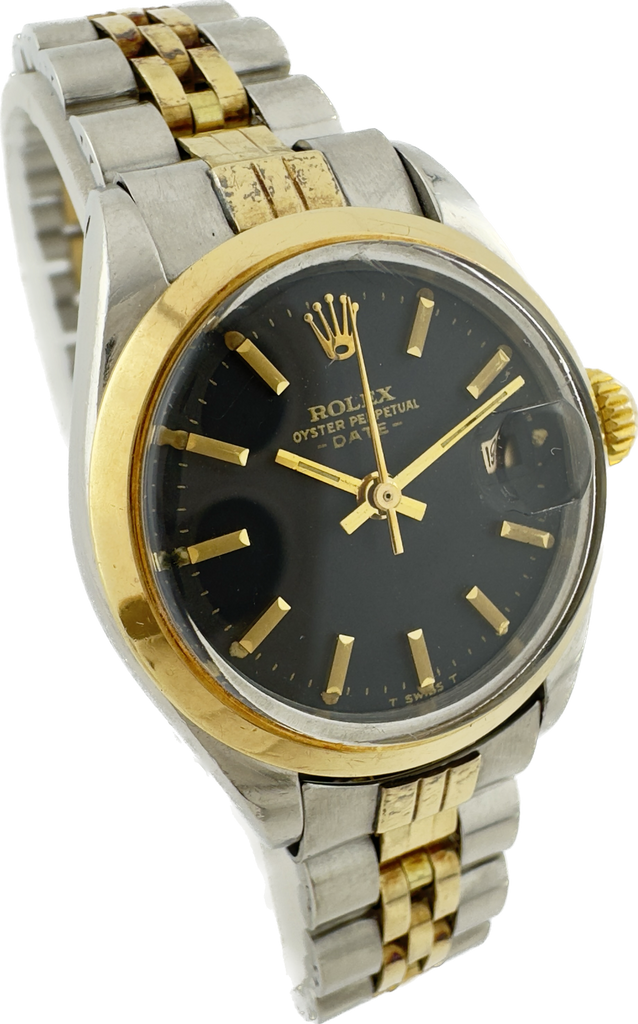 【美品】THE VINTAGE ROLEX Vintage Rolex Ladies Datejust 80s Ref 69173 Automatic Gold