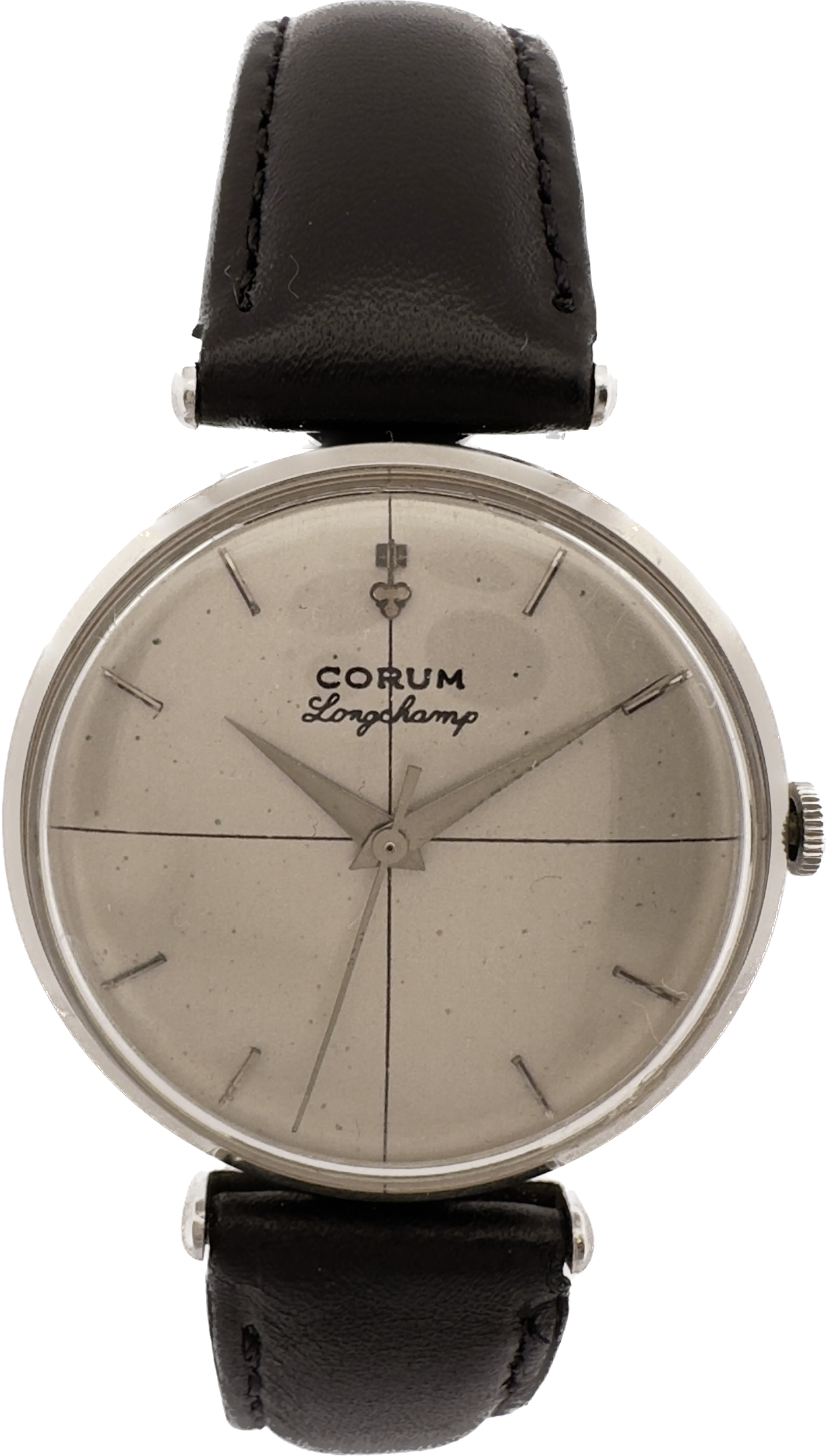 Vintage Corum Longchamp 17Jewel Men Manual Wristwatch ETA 2391