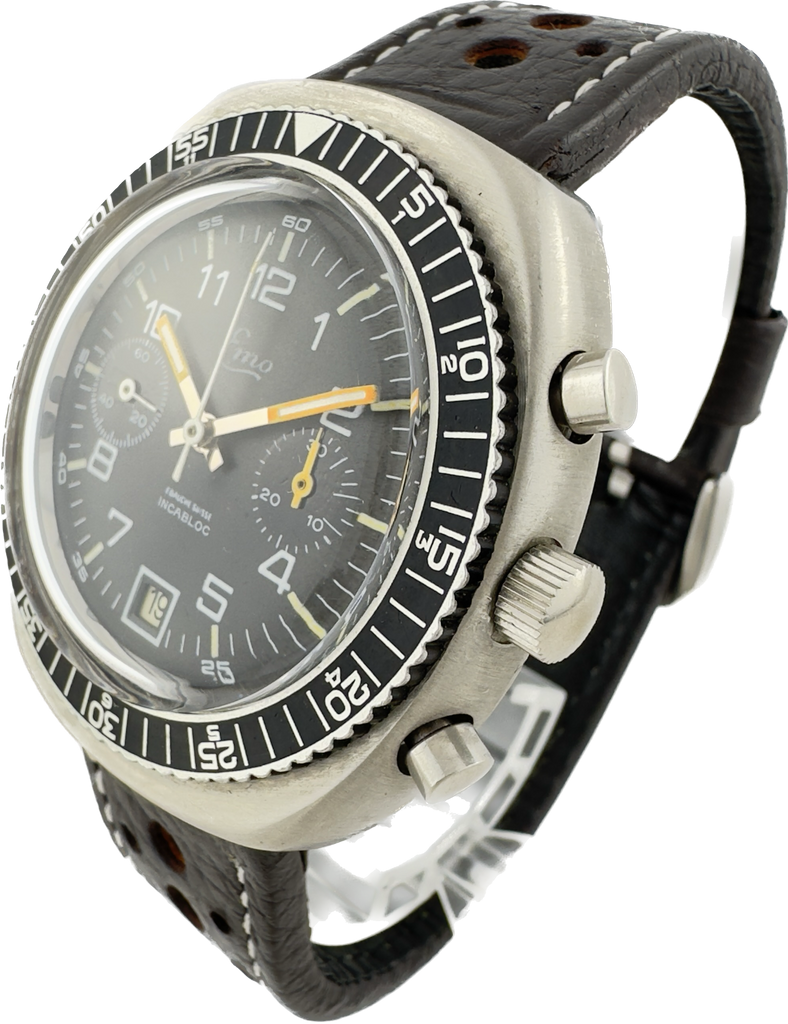 SOLD - Vintage Emo Men Mechanical Chronograph Wristwatch