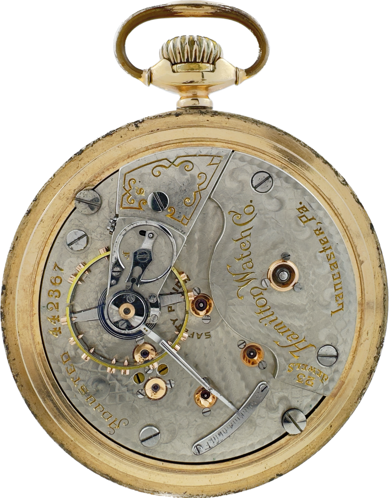 Hamilton 23 jewel 2025 railway special pocket watch