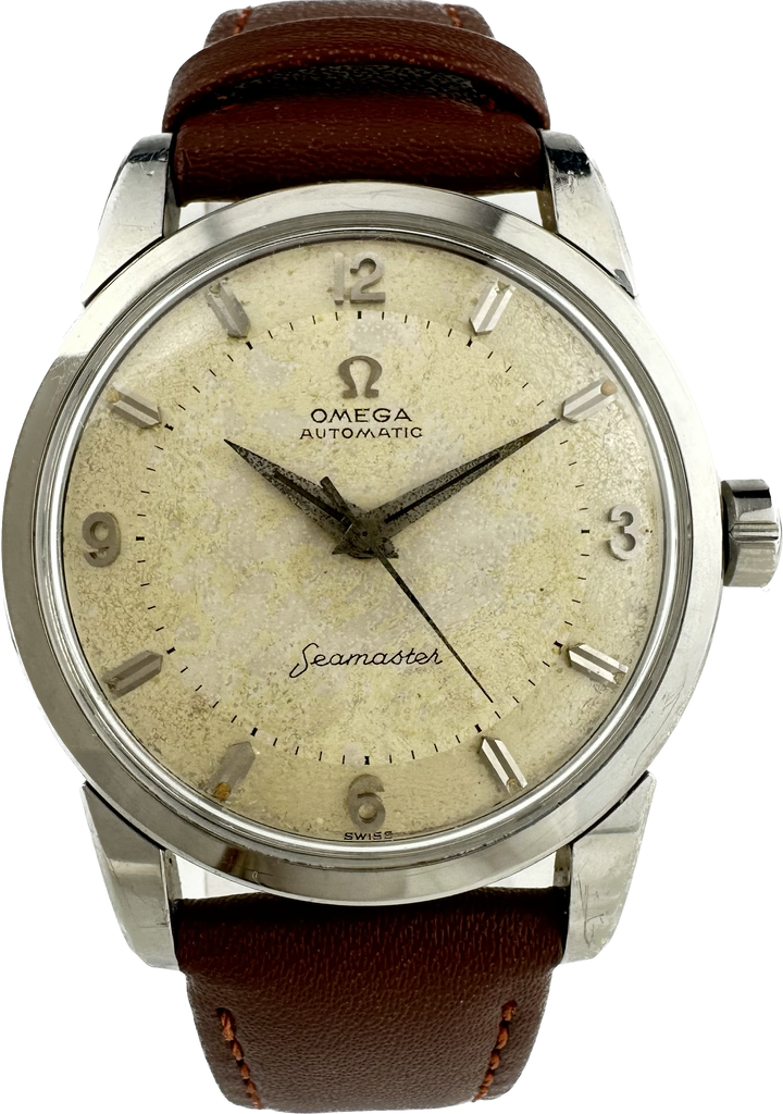 Vintage Omega Seamaster 2846 10 SC Men's Automatic Wristwatch 500 Steel Runs
