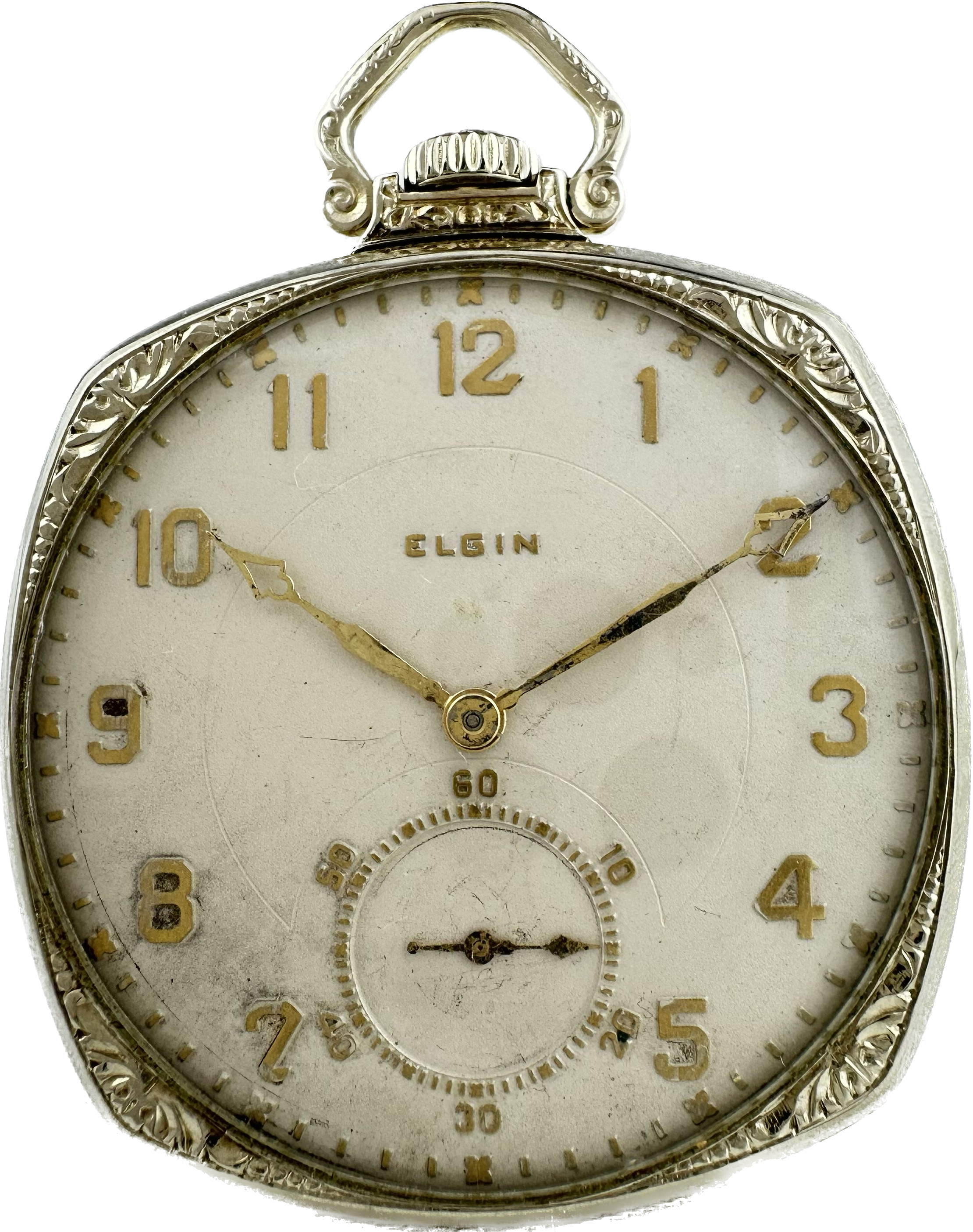 17 Jewels Gm Wheeler Gm Wheeler Elgin Discount Pocket Watch