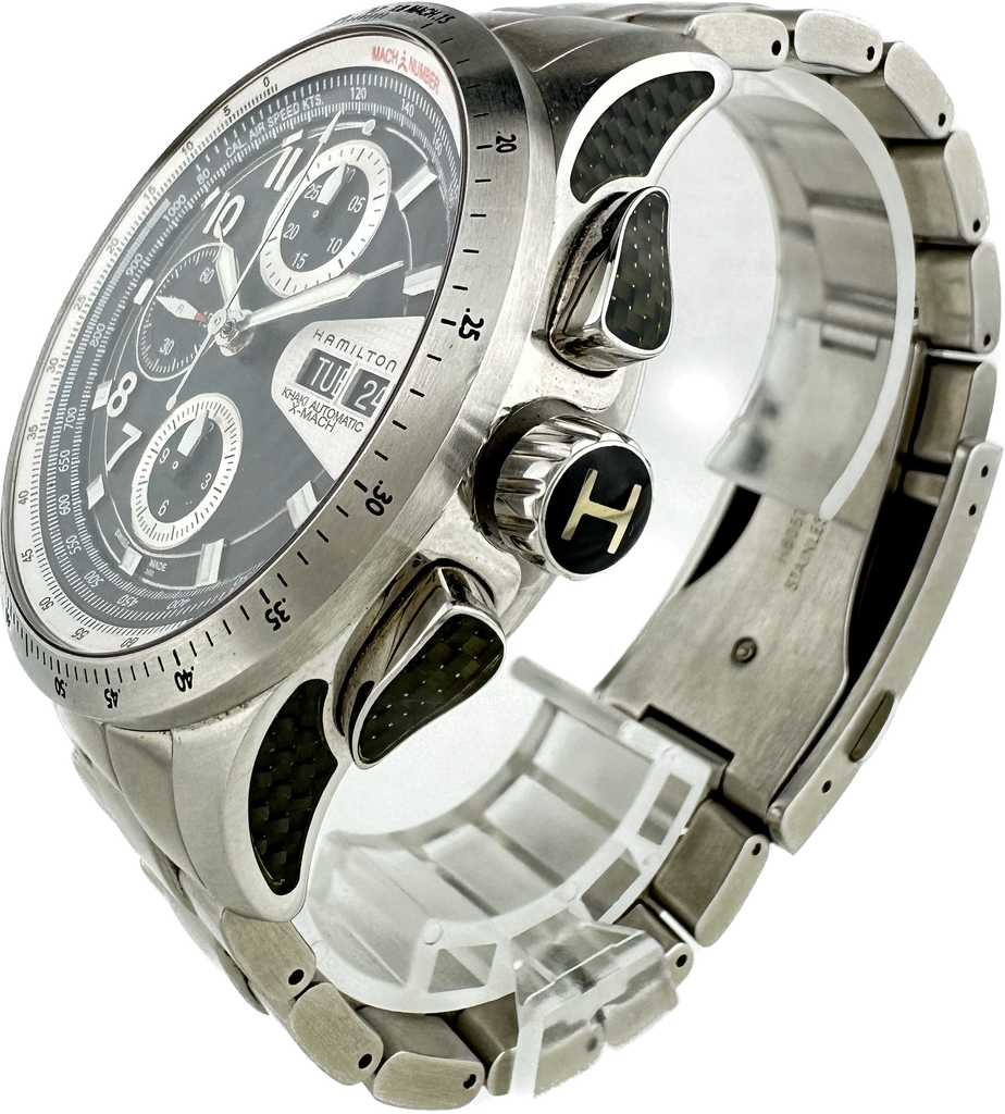 Hamilton Khaki X Mach H766260 Automatic Chronograph Wristwatch