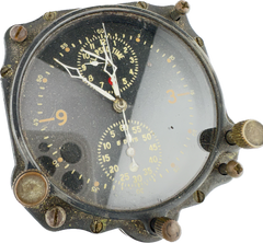 Vintage 1941 Jaeger USA U.S. Army A 10 Chronograph Aircraft Clock