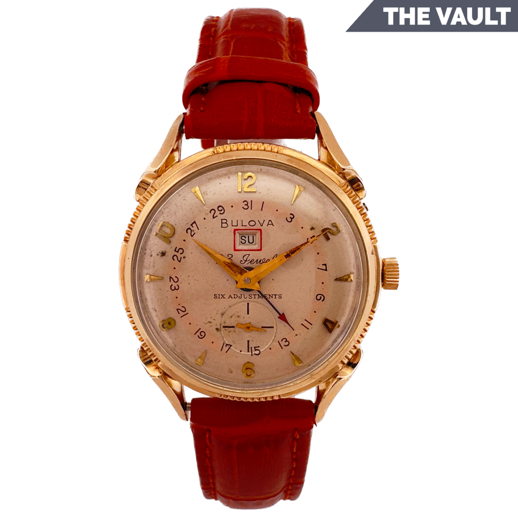 Vintage 1959 Bulova Calendar 23 Men s Mechanical Wristwatch 10BPAD