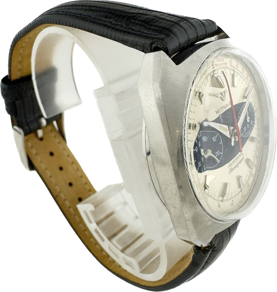 Vintage Wittnauer Professional Surfboard Men Chronograph