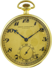 Antique Longines Shreve Crump Low 15 Jewel Manual Pocket Watch